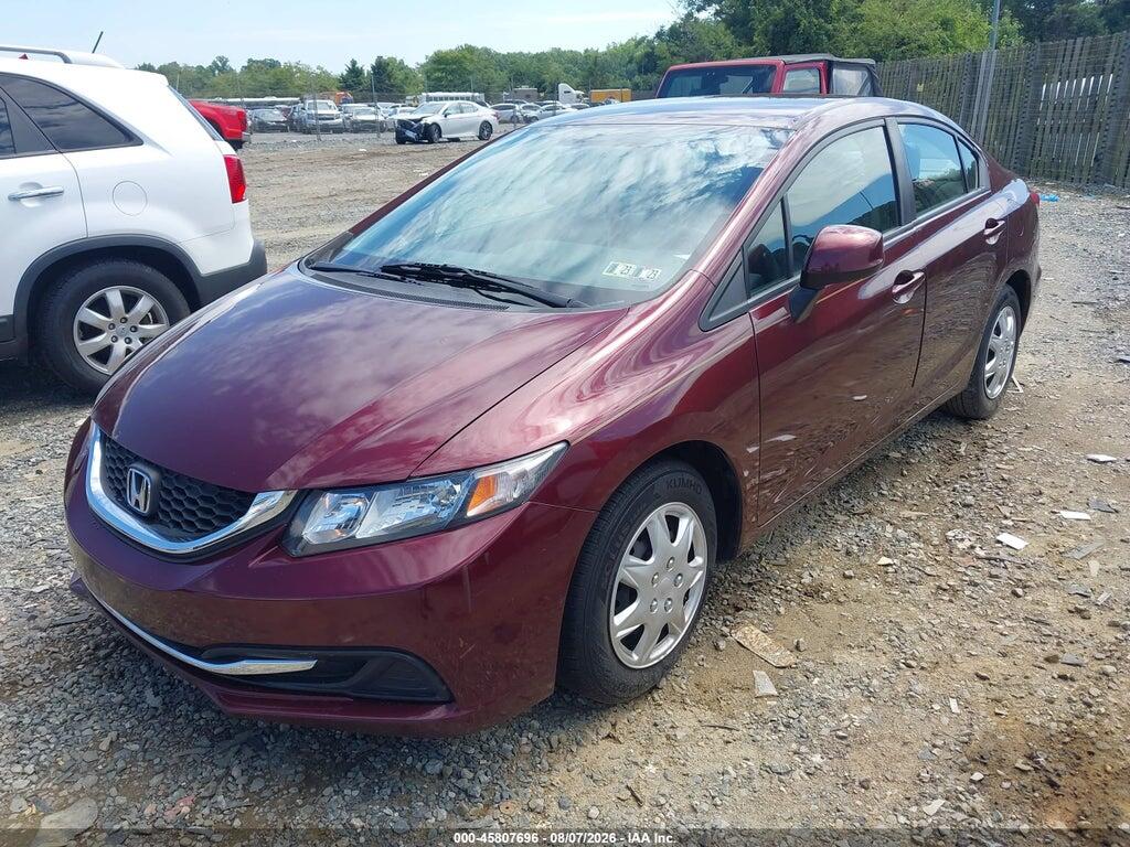 19XFB2F59DE254144 2013 HONDA CIVIC photo no. 2