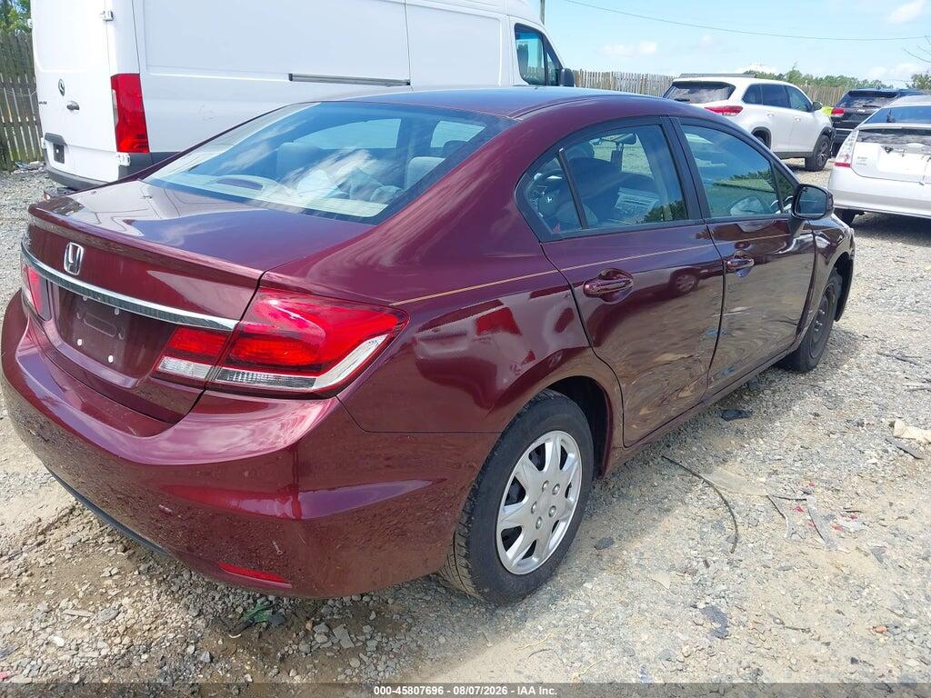 19XFB2F59DE254144 2013 HONDA CIVIC photo no. 4