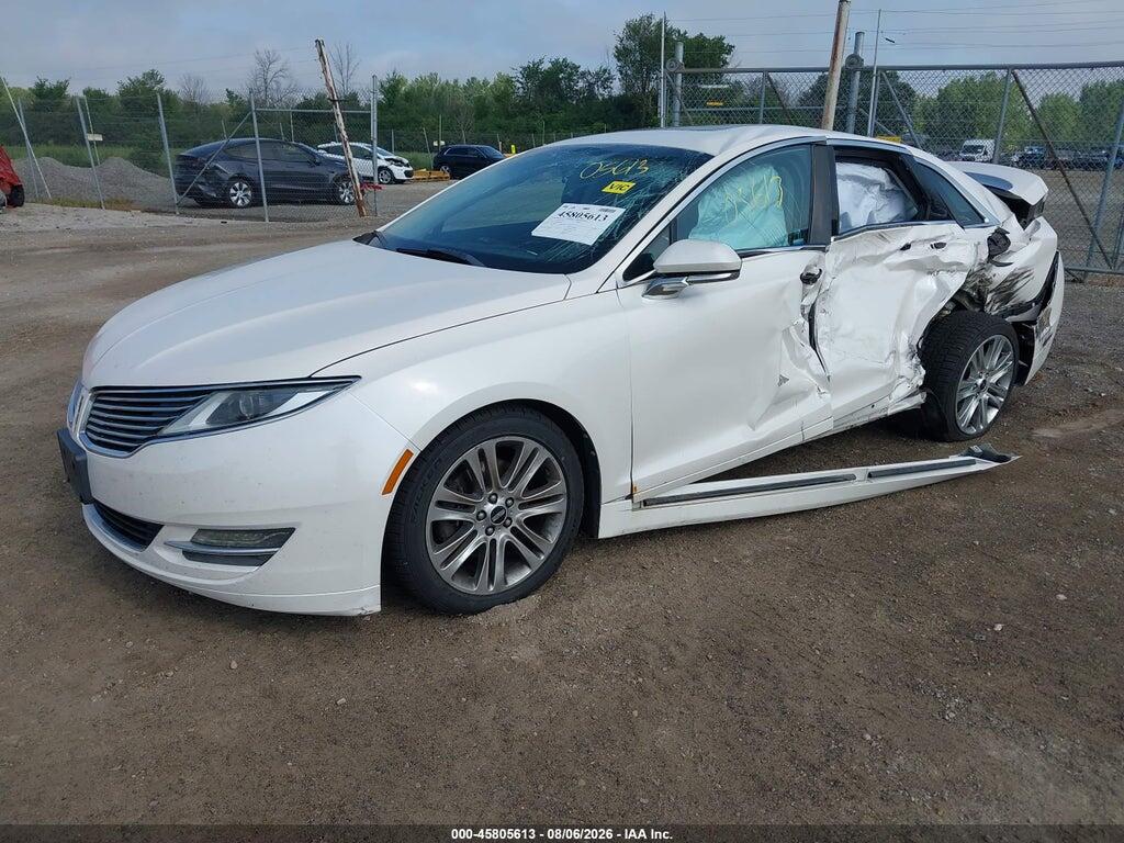 3LN6L2J98DR804784 2013 LINCOLN MKZ photo no. 2