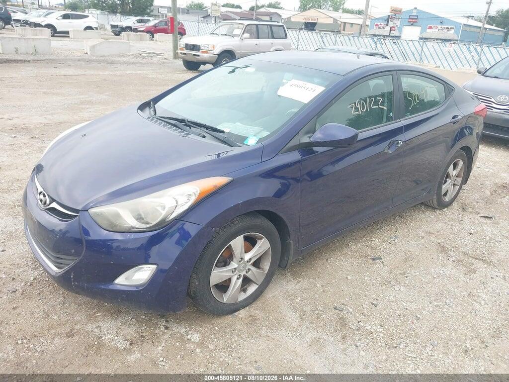 5NPDH4AE8DH290122 2013 HYUNDAI ELANTRA photo no. 2