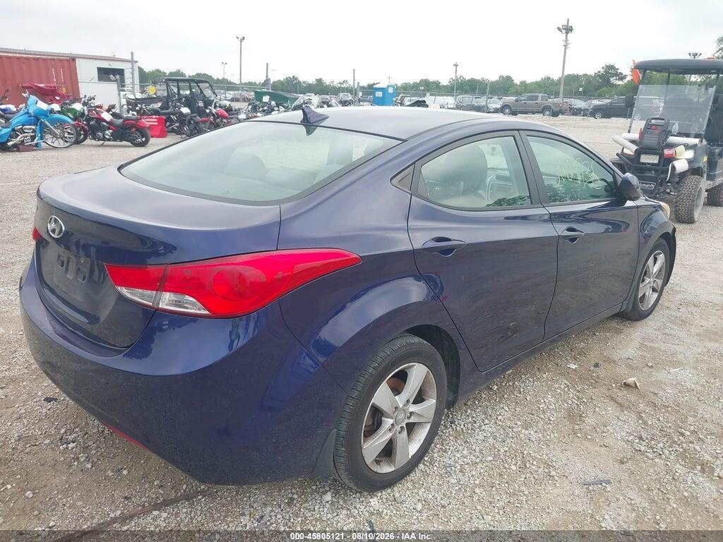 5NPDH4AE8DH290122 2013 HYUNDAI ELANTRA photo no. 4