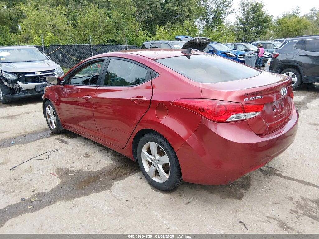 5NPDH4AE4DH309703 2013 HYUNDAI ELANTRA photo no. 3