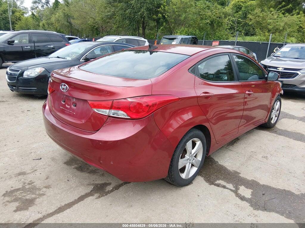 5NPDH4AE4DH309703 2013 HYUNDAI ELANTRA photo no. 4
