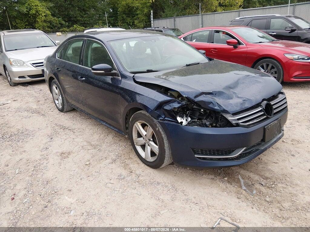 1VWBN7A38DC096828 2013 VOLKSWAGEN PASSAT photo no. 1