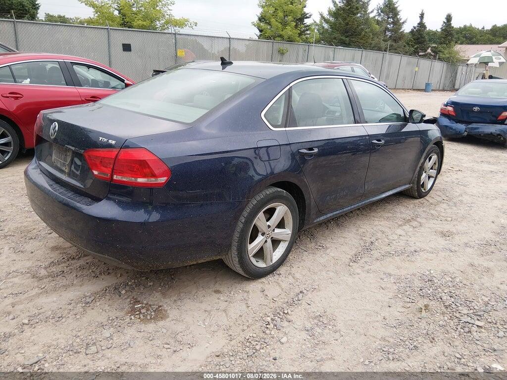 1VWBN7A38DC096828 2013 VOLKSWAGEN PASSAT photo no. 4