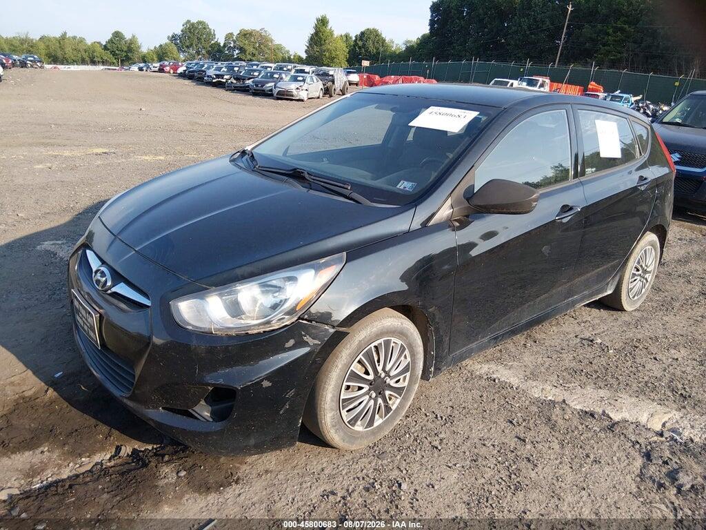 KMHCT5AE1DU116314 2013 HYUNDAI ACCENT photo no. 2