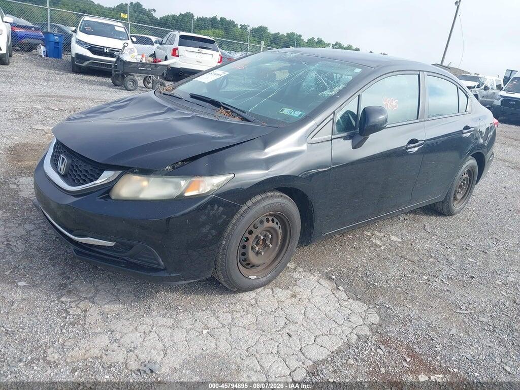 19XFB2F52DE279905 2013 HONDA CIVIC photo no. 2