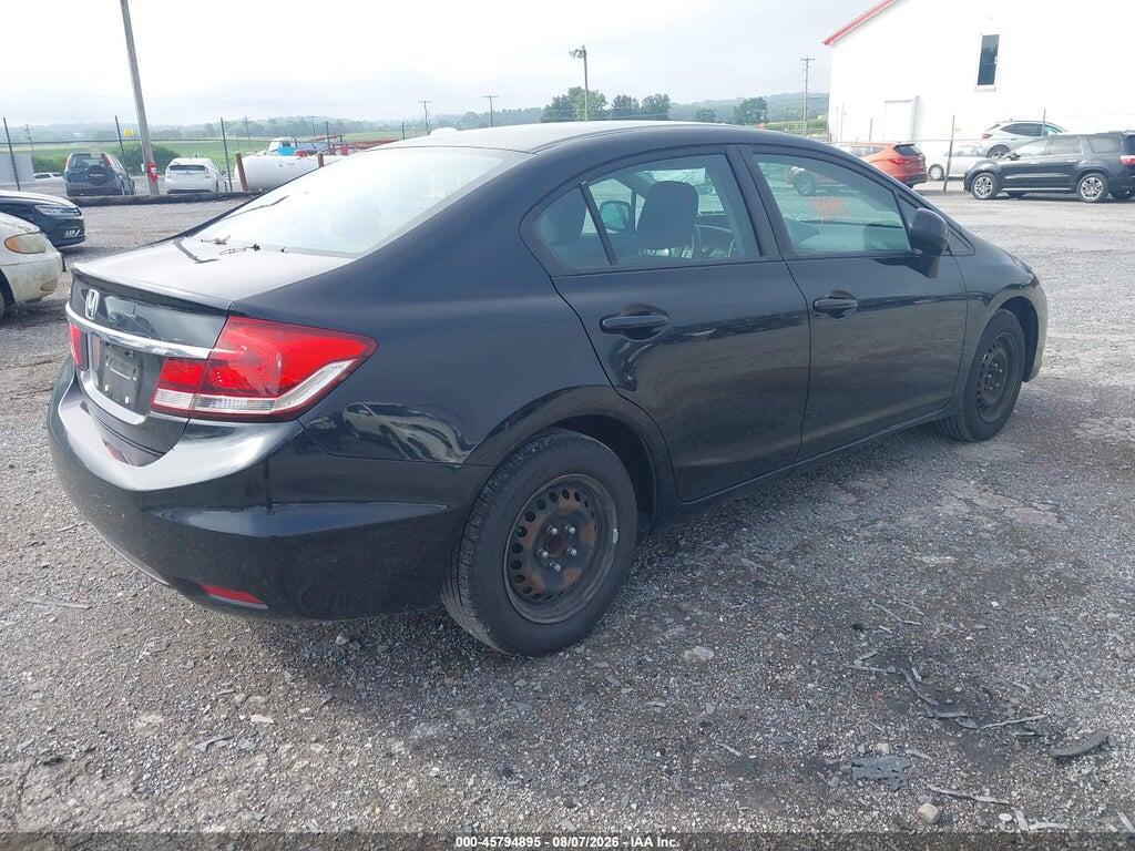 19XFB2F52DE279905 2013 HONDA CIVIC photo no. 4