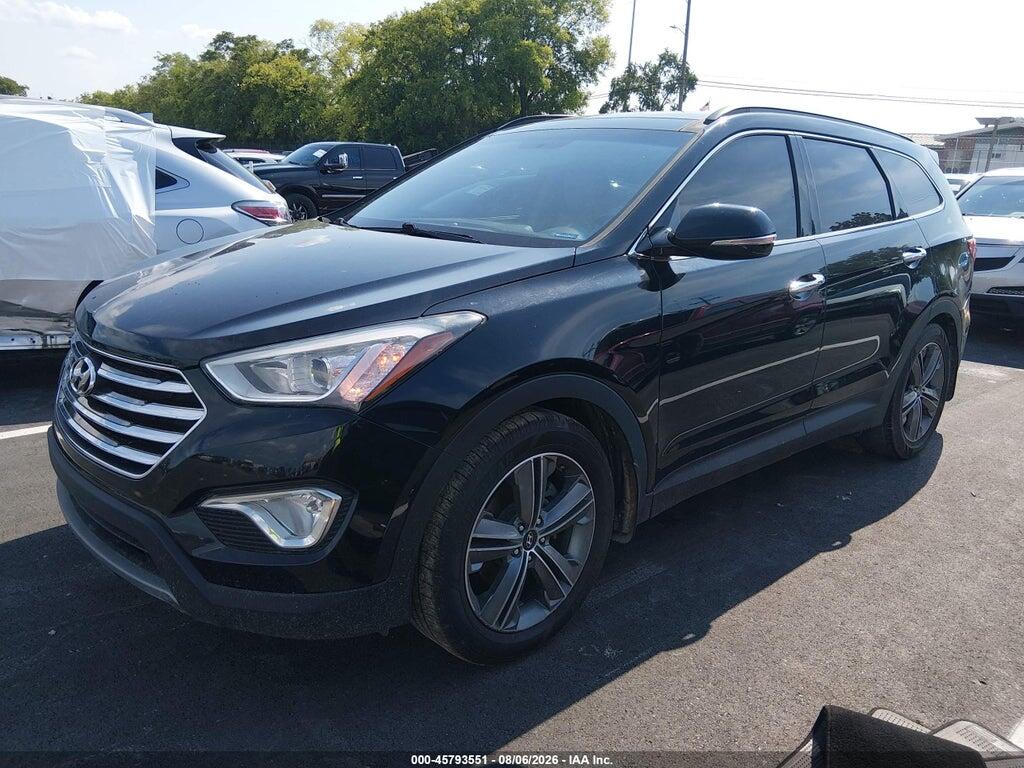 KM8SR4HF0DU010195 2013 HYUNDAI SANTA FE photo no. 2
