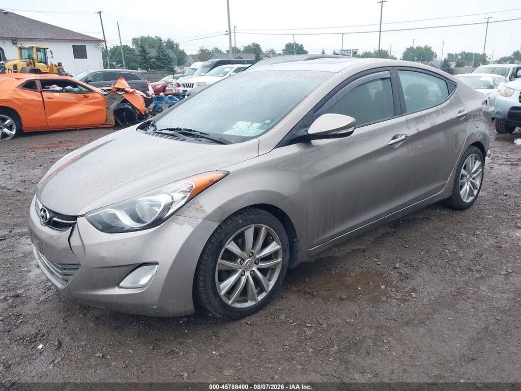 5NPDH4AE2DH227615 2013 HYUNDAI ELANTRA photo no. 2