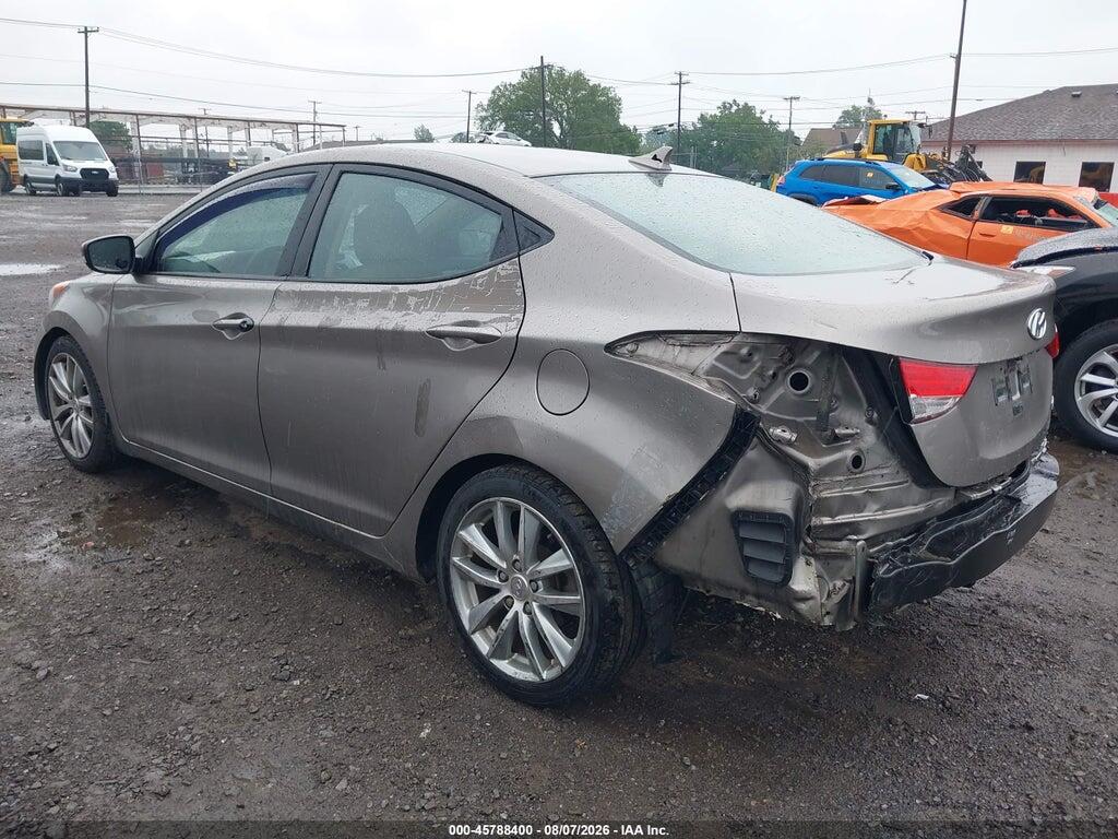5NPDH4AE2DH227615 2013 HYUNDAI ELANTRA photo no. 3