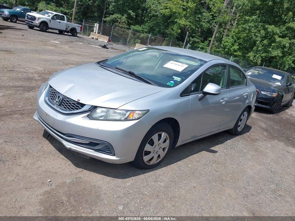 2HGFB2F56DH530737 2013 HONDA CIVIC photo no. 2