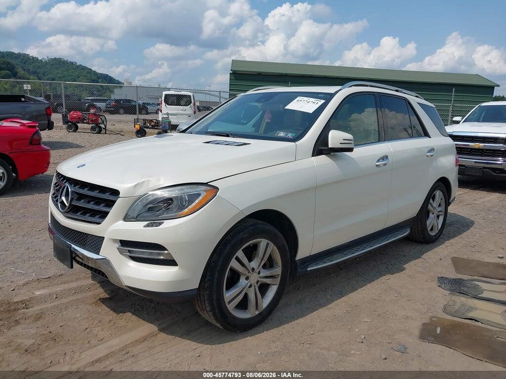 4JGDA5HB2DA116409 2013 MERCEDES-BENZ ML 350 photo no. 2