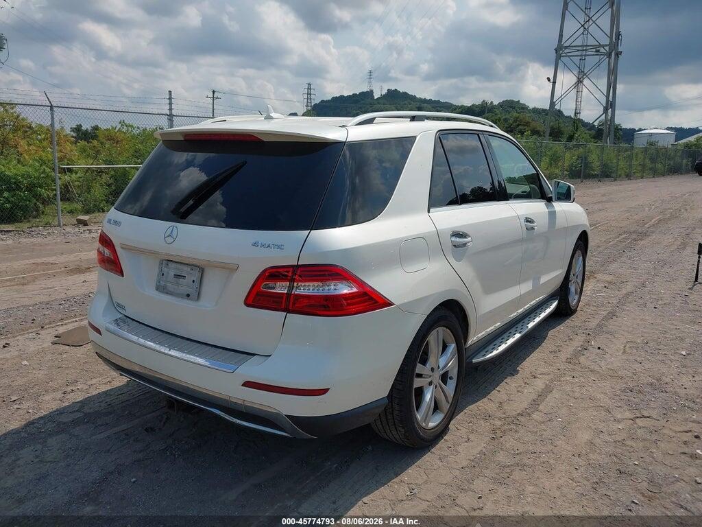 4JGDA5HB2DA116409 2013 MERCEDES-BENZ ML 350 photo no. 4