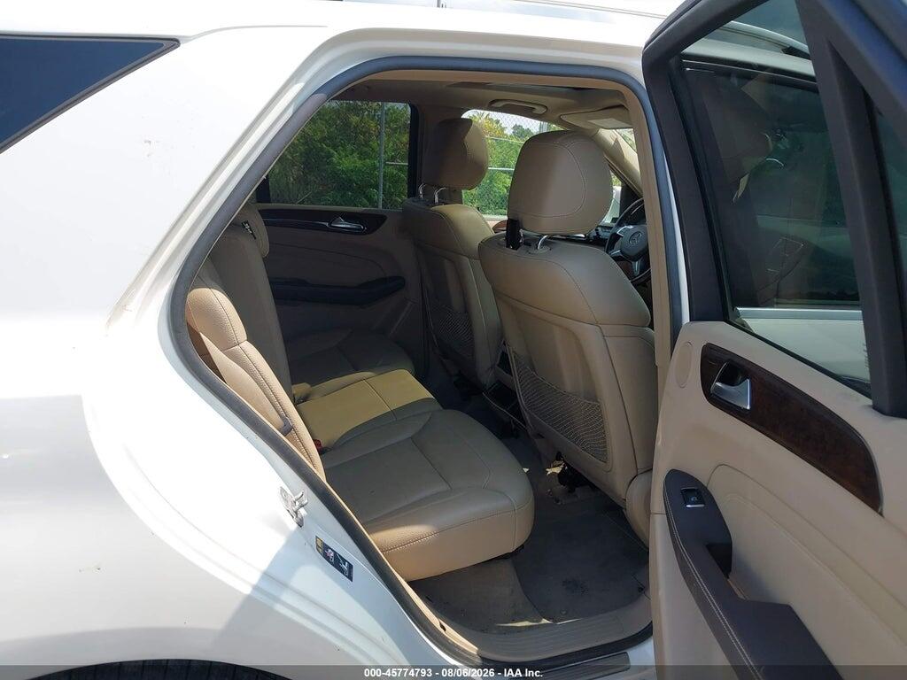 4JGDA5HB2DA116409 2013 MERCEDES-BENZ ML 350 photo no. 8