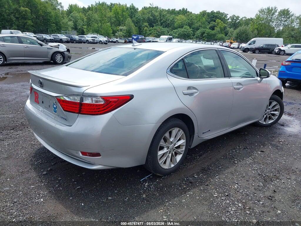 JTHBW1GG0D2012500 2013 LEXUS ES 300H photo no. 4