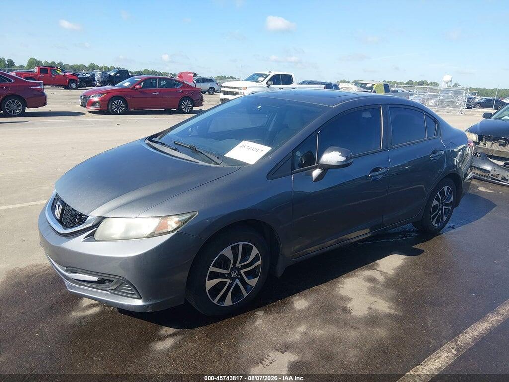 19XFB2F80DE029816 2013 HONDA CIVIC photo no. 2
