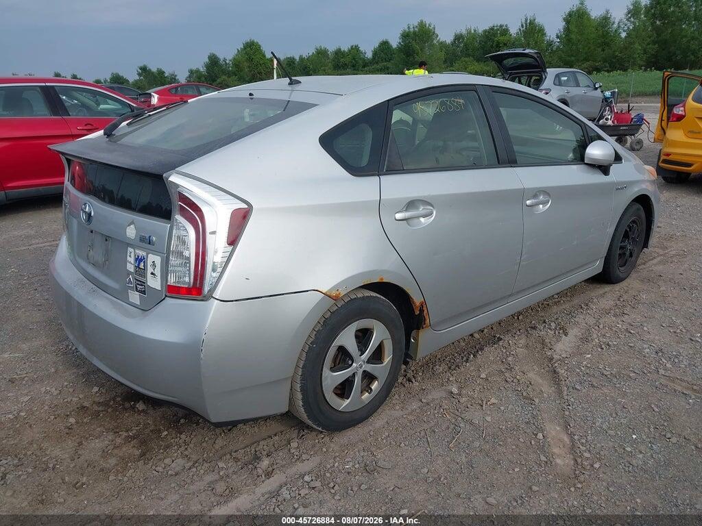 JTDKN3DUXD5546418 2013 TOYOTA PRIUS photo no. 4