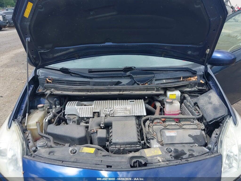 JTDKN3DU2E0383584 2014 TOYOTA PRIUS photo no. 10