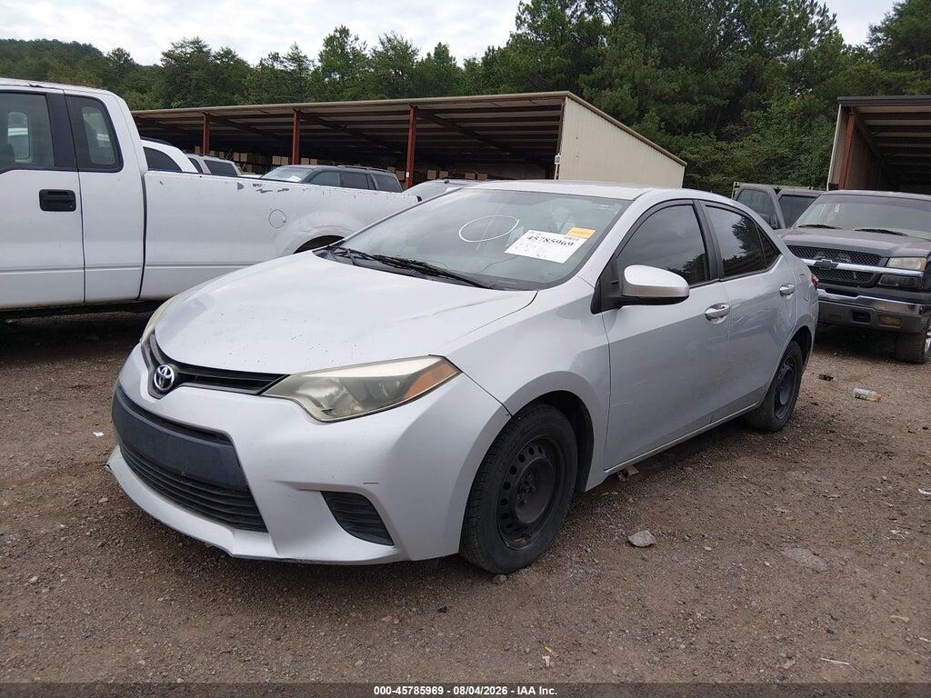 2T1BURHE6EC030974 2014 TOYOTA COROLLA photo no. 2