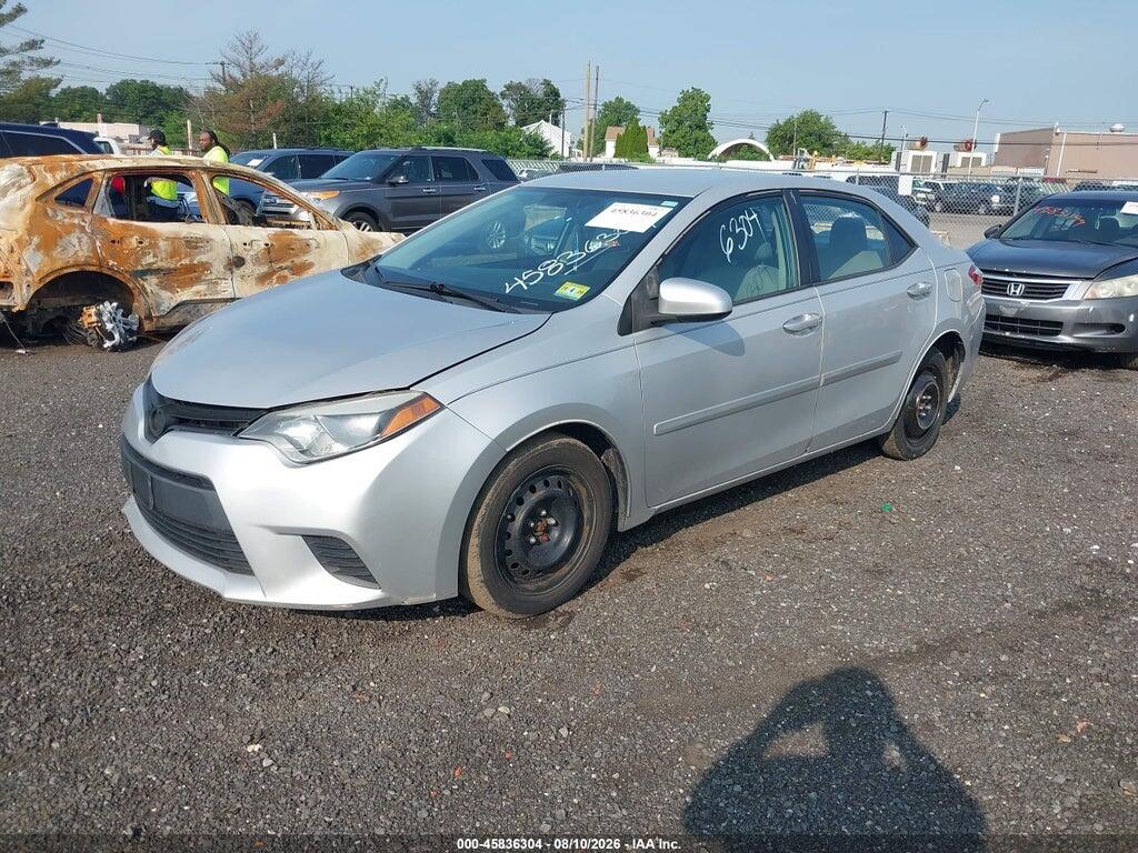 2T1BURHE1EC008302 2014 TOYOTA COROLLA photo no. 2