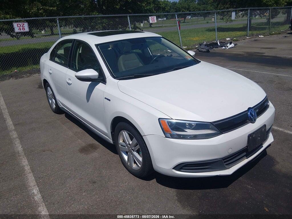 2014 VOLKSWAGEN JETTA HYBRID 3VW637AJ5EM230166