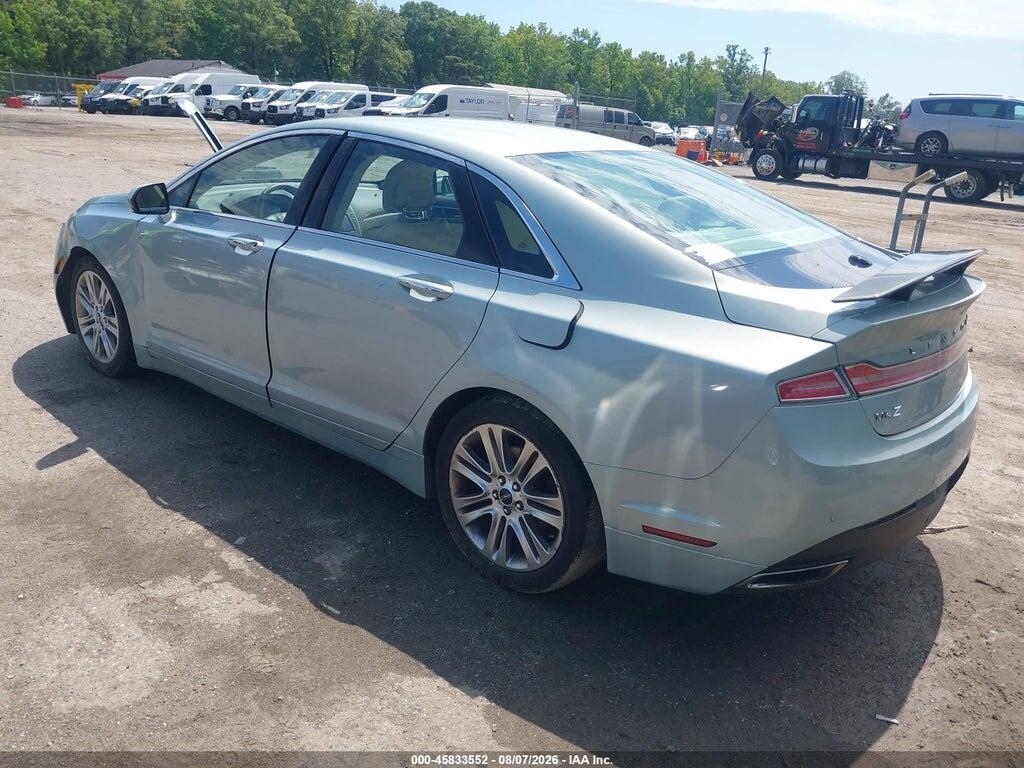 3LN6L2LU9ER805302 2014 LINCOLN MKZ HYBRID photo no. 3