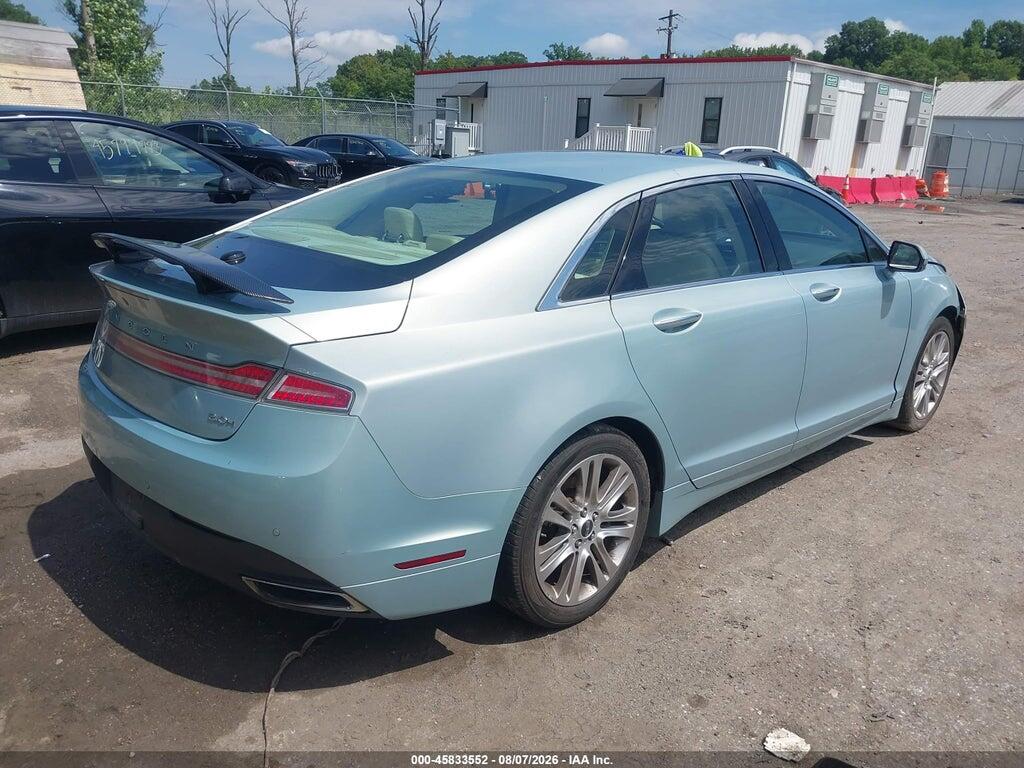 3LN6L2LU9ER805302 2014 LINCOLN MKZ HYBRID photo no. 4