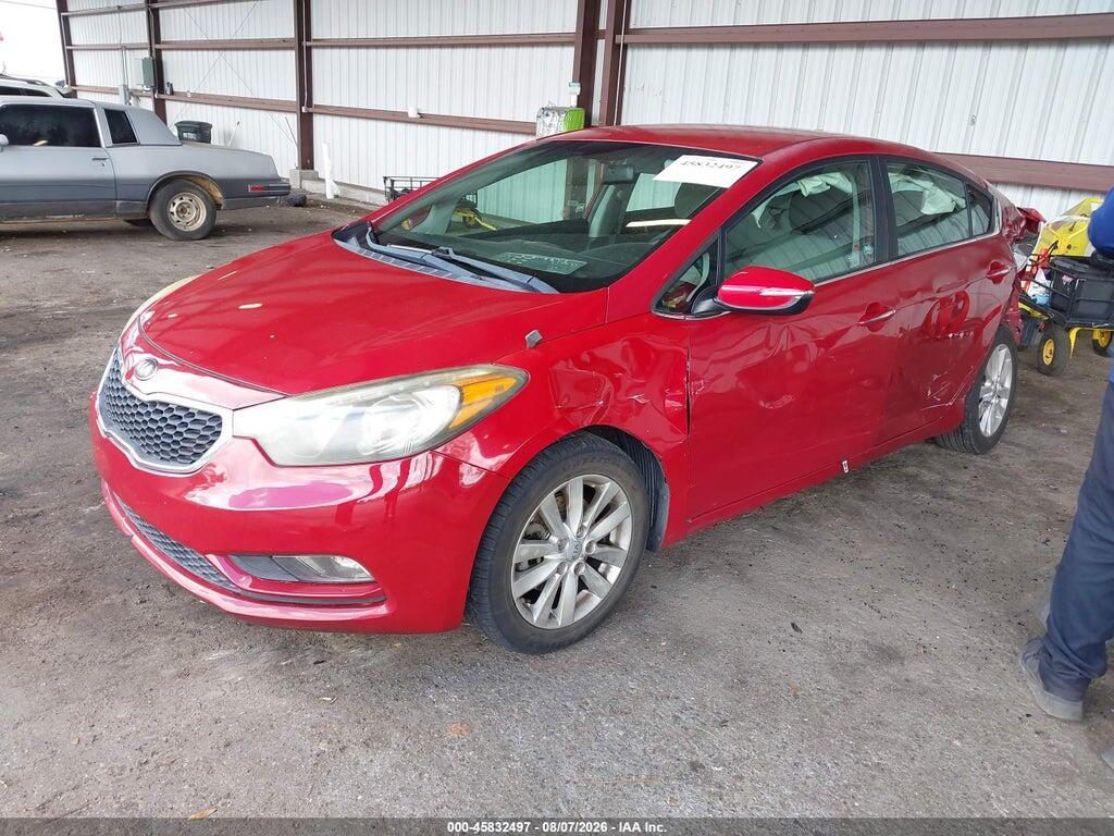 KNAFX4A8XE5138931 2014 KIA FORTE photo no. 2