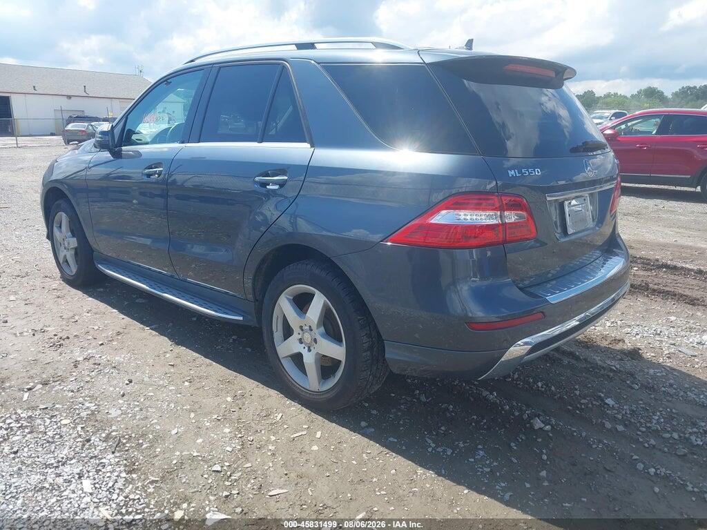 4JGDA7DB8EA419388 2014 MERCEDES-BENZ ML 550 photo no. 3