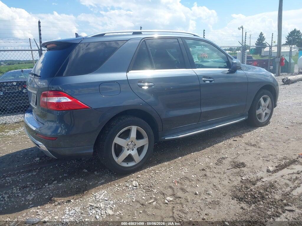 4JGDA7DB8EA419388 2014 MERCEDES-BENZ ML 550 photo no. 4