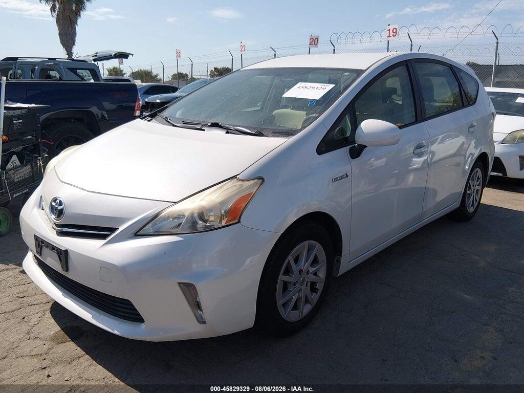 JTDZN3EU4EJ009971 2014 TOYOTA PRIUS V photo no. 2