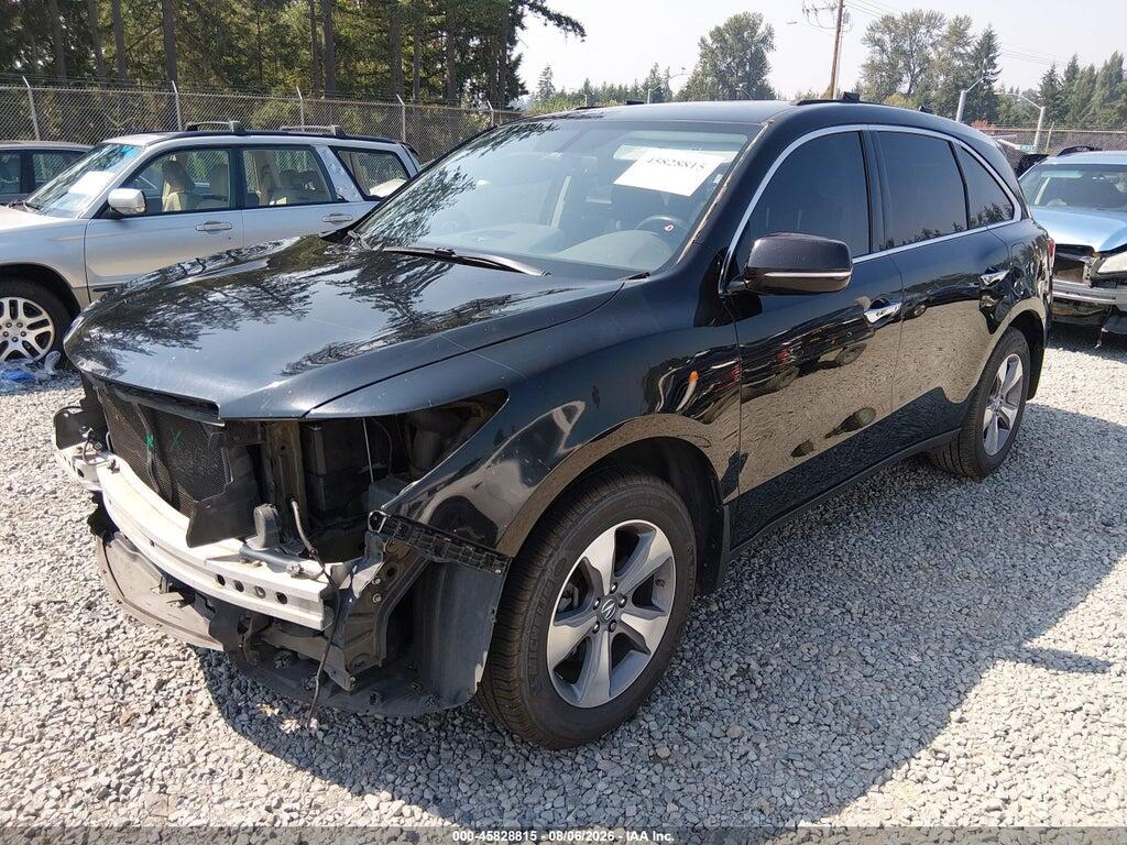 5FRYD4H29EB002681 2014 ACURA MDX photo no. 2