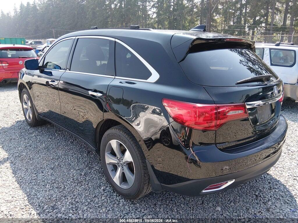 5FRYD4H29EB002681 2014 ACURA MDX photo no. 3
