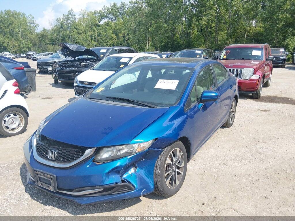 19XFB2F86EE060960 2014 HONDA CIVIC photo no. 2