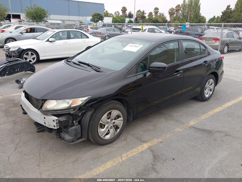 19XFB2F51EE248405 2014 HONDA CIVIC photo no. 2