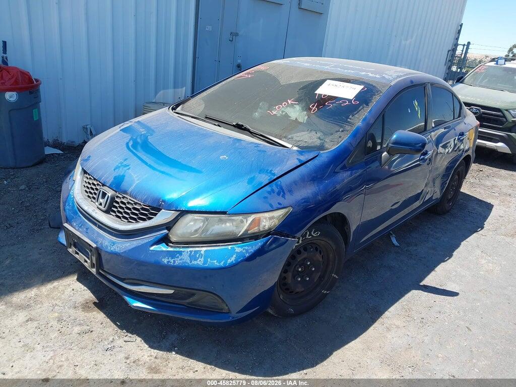 19XFB2F59EE220092 2014 HONDA CIVIC photo no. 2