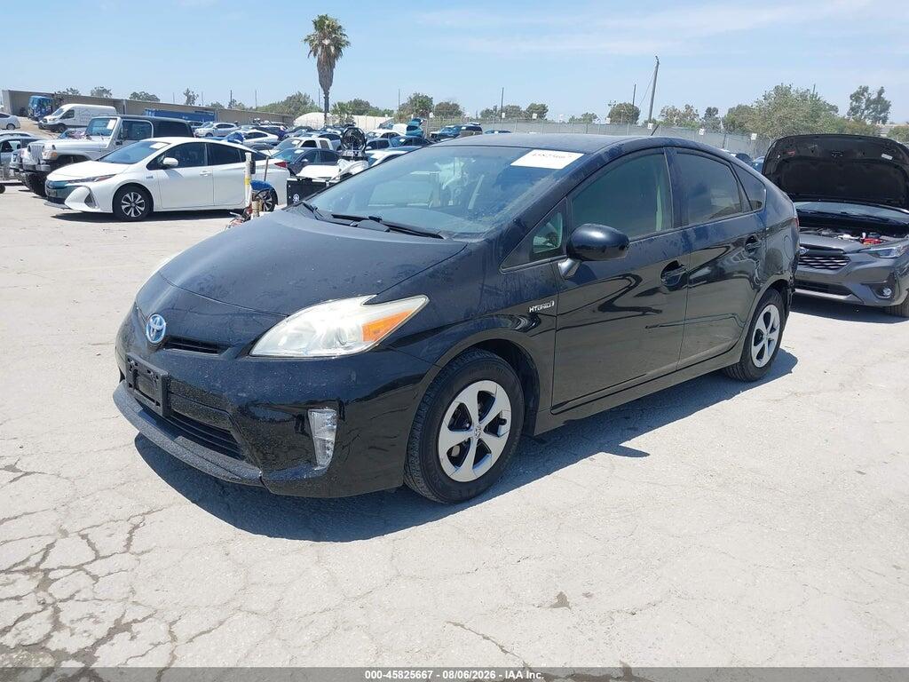 JTDKN3DU0E1749956 2014 TOYOTA PRIUS photo no. 2