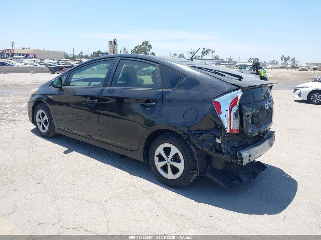 JTDKN3DU0E1749956 2014 TOYOTA PRIUS photo no. 3