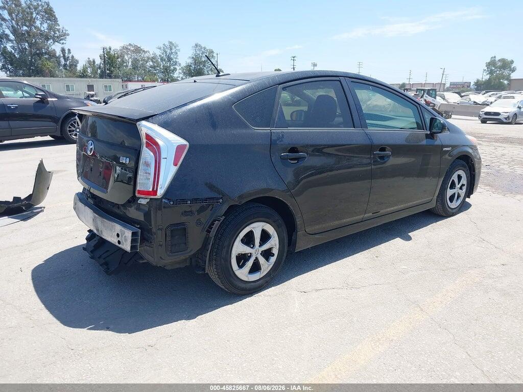 JTDKN3DU0E1749956 2014 TOYOTA PRIUS photo no. 4
