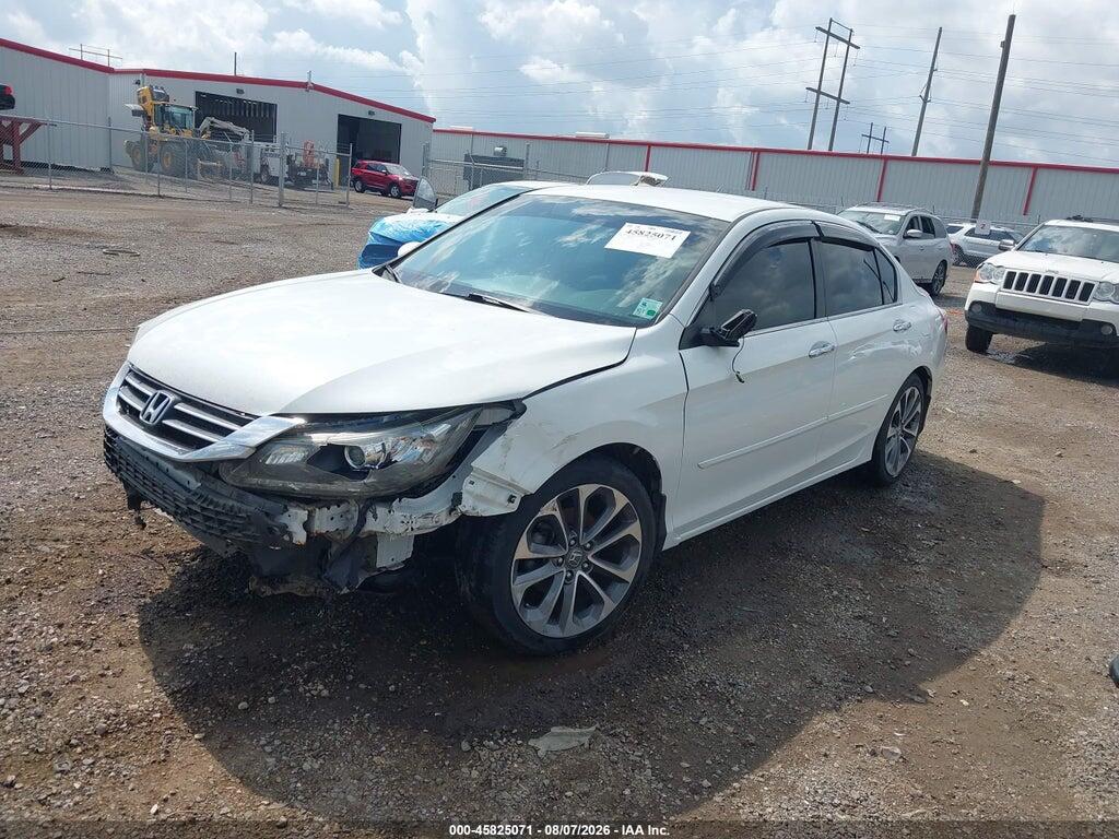 1HGCR2F50EA067072 2014 HONDA ACCORD photo no. 2