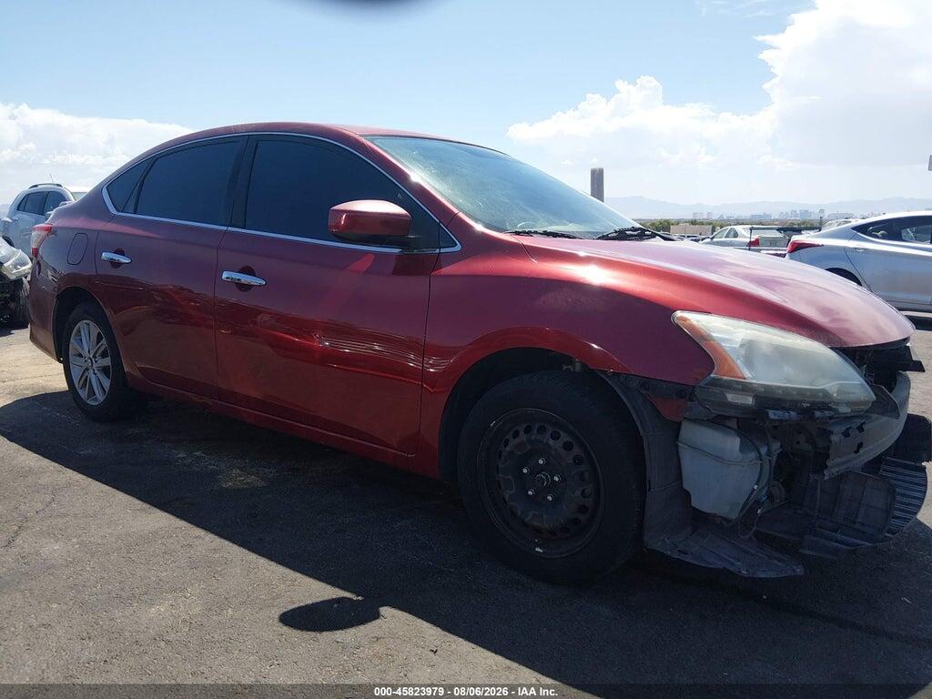 3N1AB7AP3EL634645 2014 NISSAN SENTRA photo no. 1