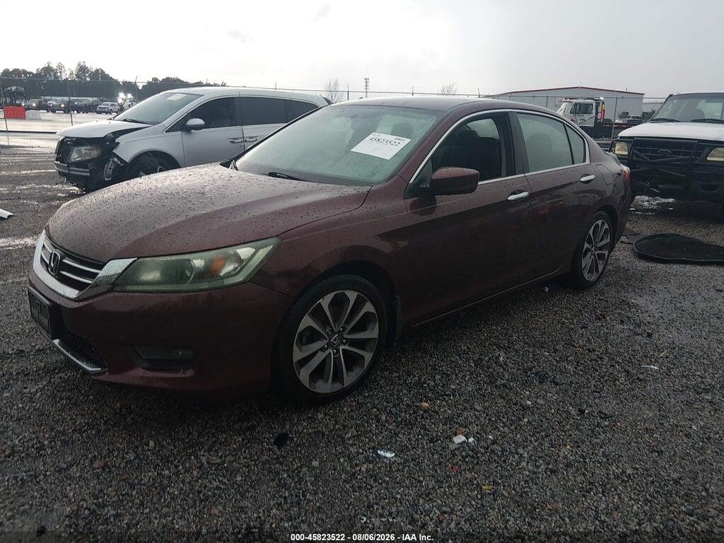 1HGCR2F53EA292571 2014 HONDA ACCORD photo no. 2