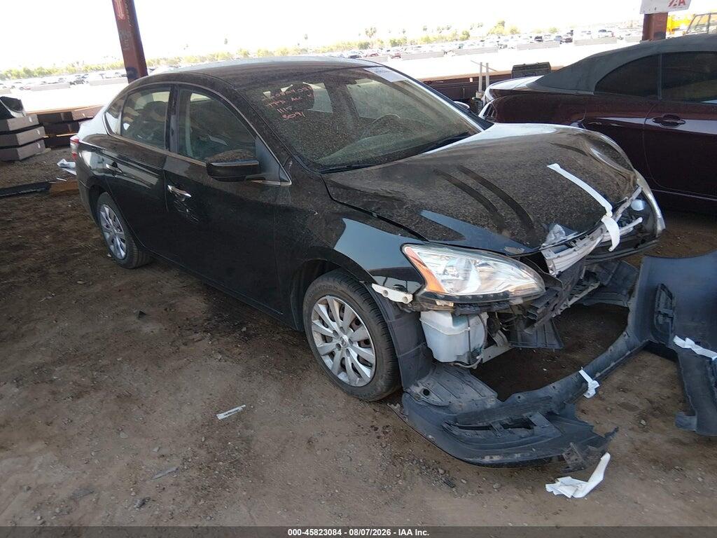 3N1AB7AP4EY303091 2014 NISSAN SENTRA photo no. 1
