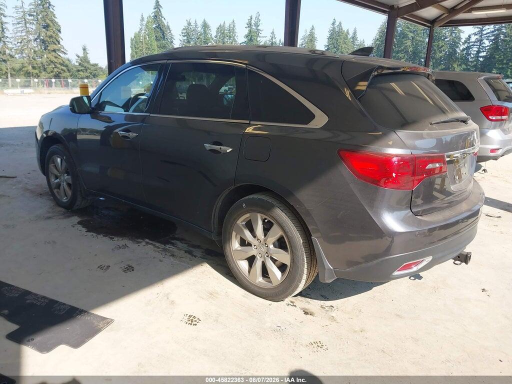5FRYD4H82EB502766 2014 ACURA MDX photo no. 3