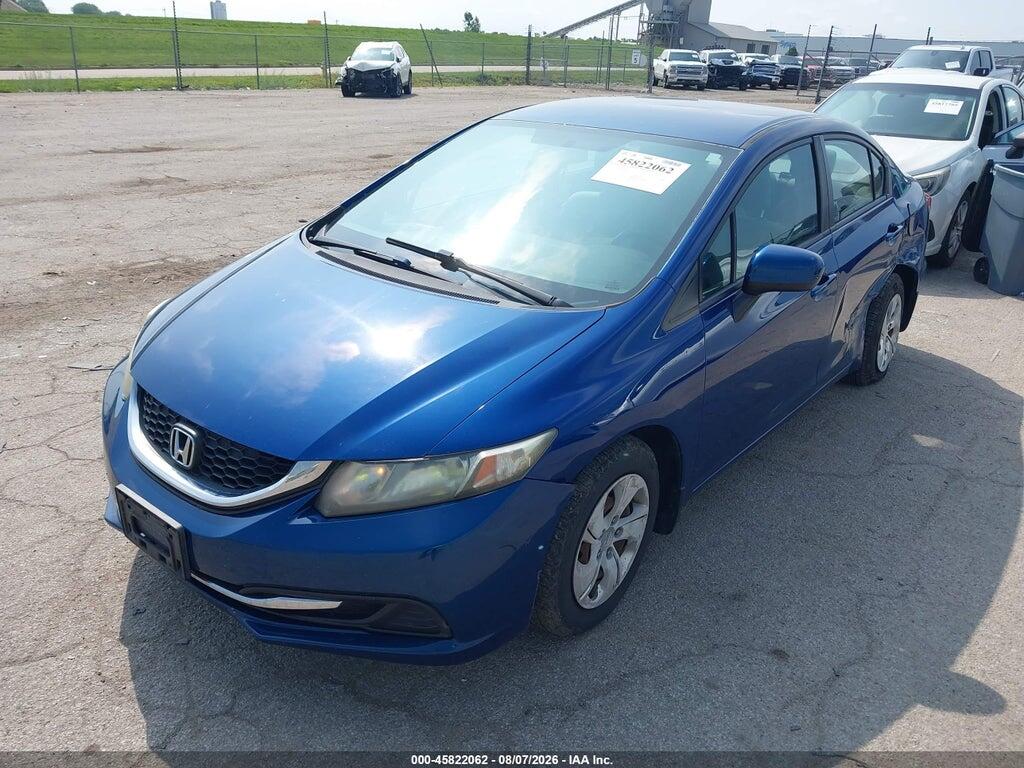 19XFB2F54EE066696 2014 HONDA CIVIC photo no. 2