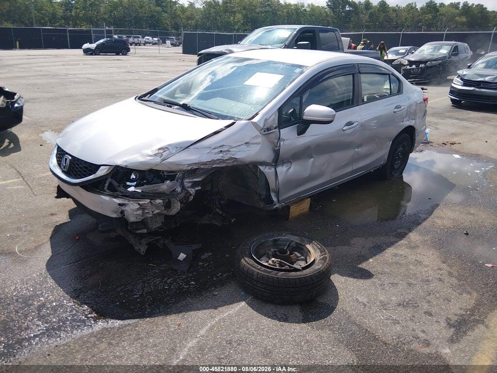 19XFB2F58EE079886 2014 HONDA CIVIC photo no. 2