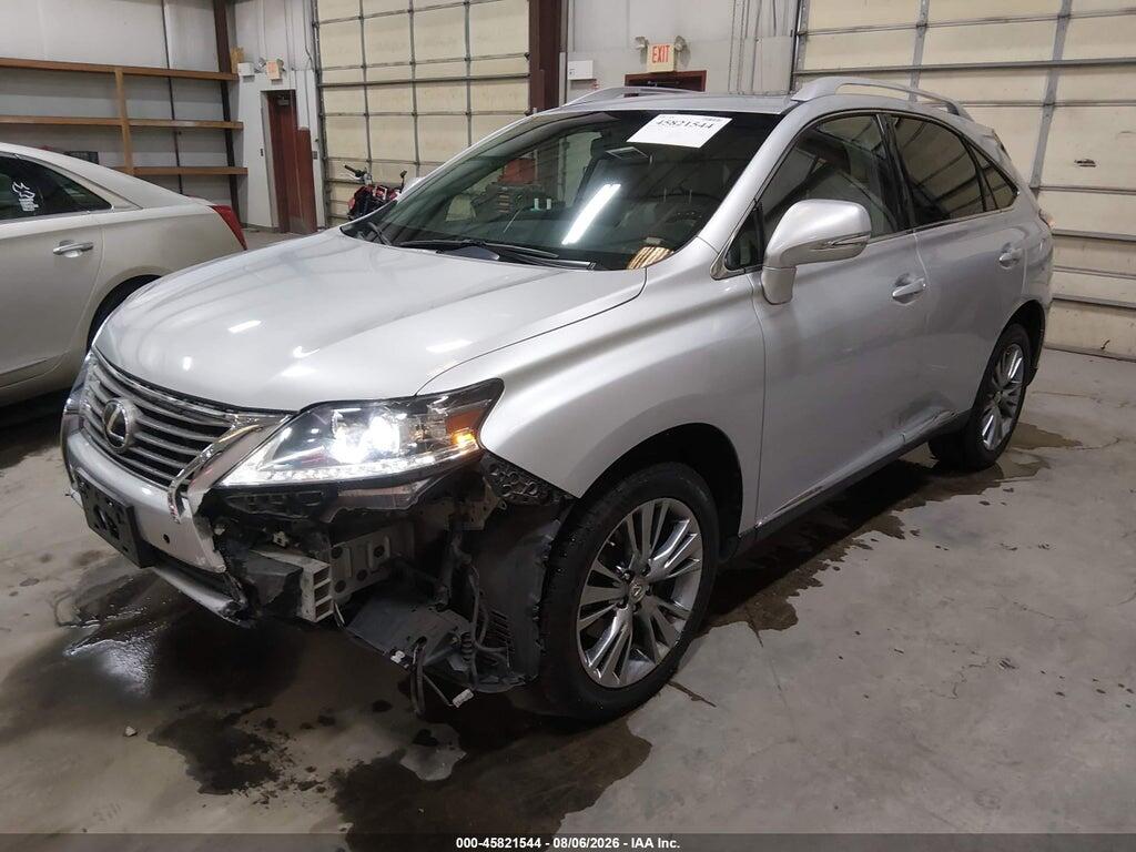 JTJBK1BA4E2460835 2014 LEXUS RX 350 photo no. 2