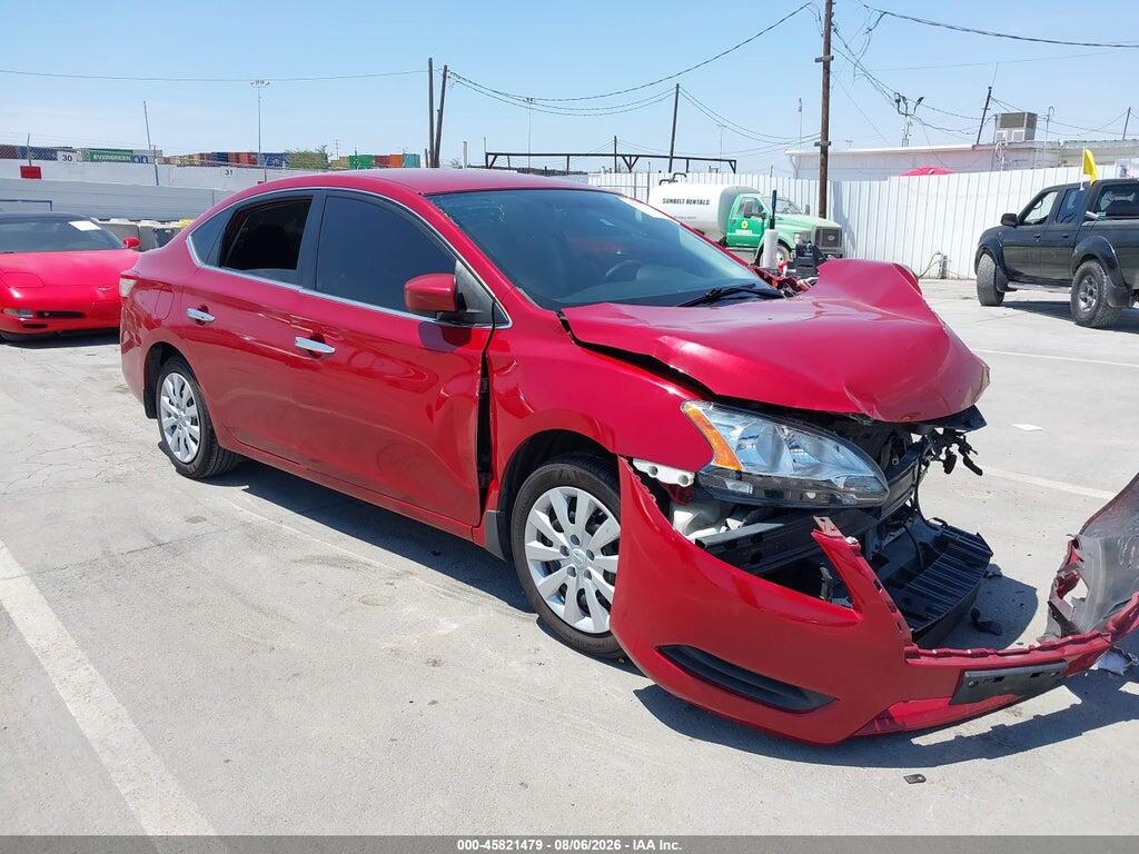 3N1AB7AP7EL644367 2014 NISSAN SENTRA photo no. 1