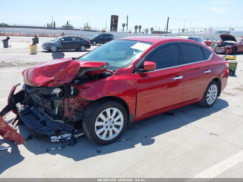 3N1AB7AP7EL644367 2014 NISSAN SENTRA photo no. 2
